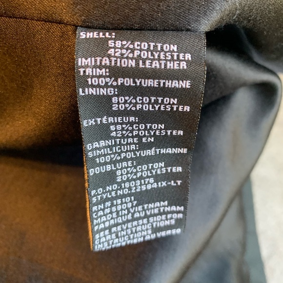 Trench Coat-Black Jones New York - Picture 6 of 6